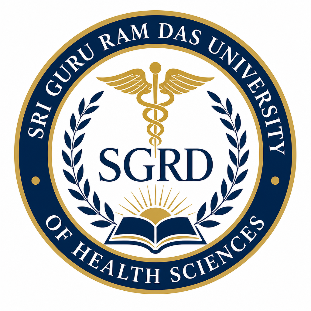 Sri Guru Ram Das University of Health Sciences logo